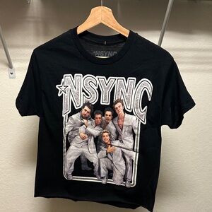 NSYNC Black Graphic Tee - Women's Short Sleeve